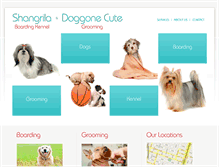 Tablet Screenshot of doggonecutegroomingok.com